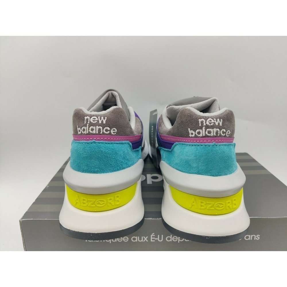 New Balance 997S Fusion Made In USA- Mens- Size 7.5- MultiColor- [M997SMG] - Picture 3 of 10